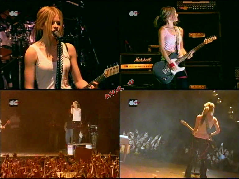 Live @ Spain - Madrid 09-07-04 (TV Version) Direct Link Avril Lavigne - Live 